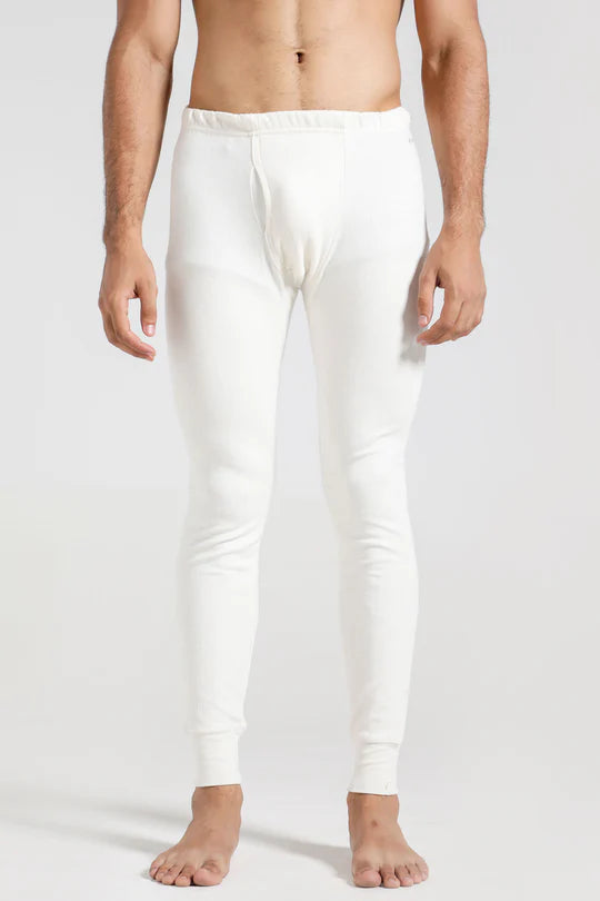Men's Full-Body Thermal Warmer Wool (FULL SUIT)- White
