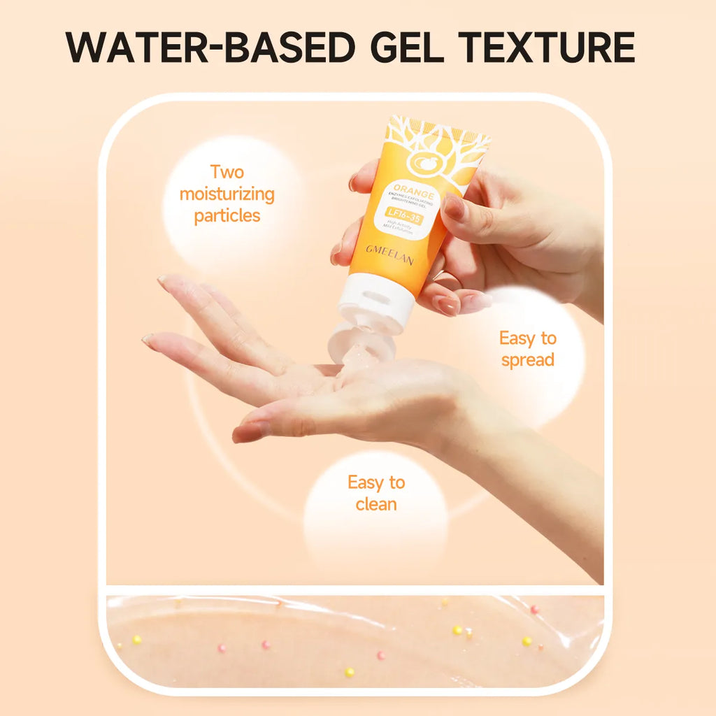 Orange Exfoliating & Brightening Gel Scrub