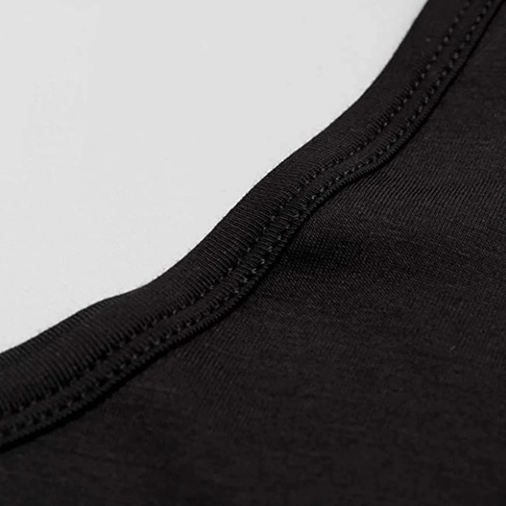 Women's Deep Neck Thermal Warmer Wool (TROUSER) - BLACK