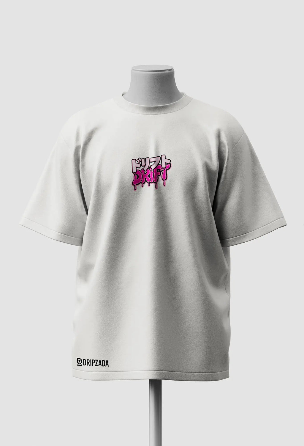 Drift Car Graphic Oversized T-Shirt