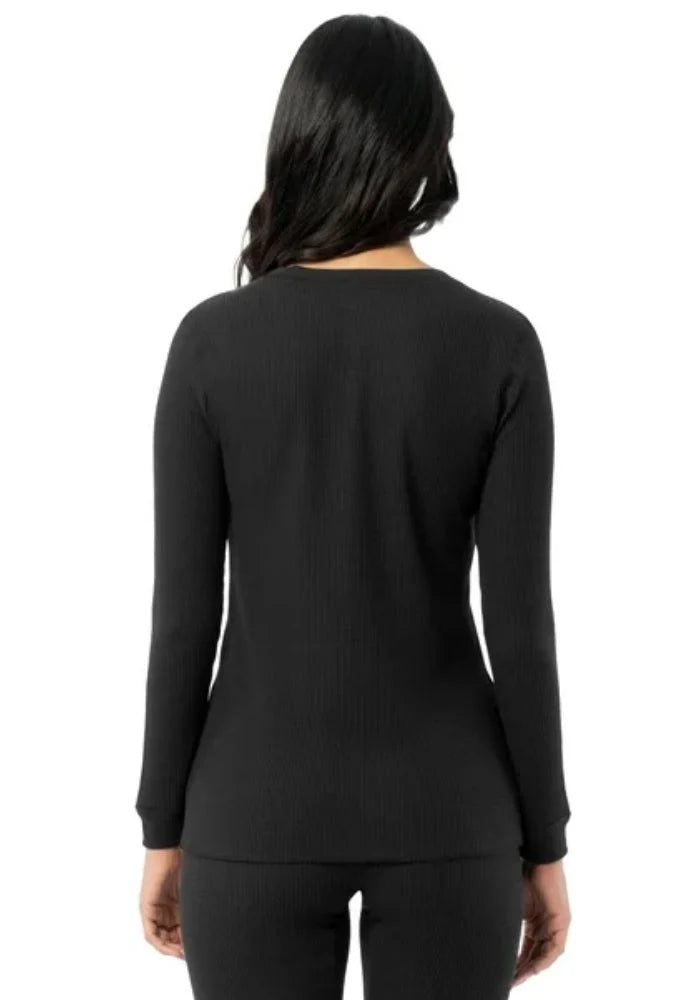 Women's Thermal Warmer Wool (TROUSER) - BLACK