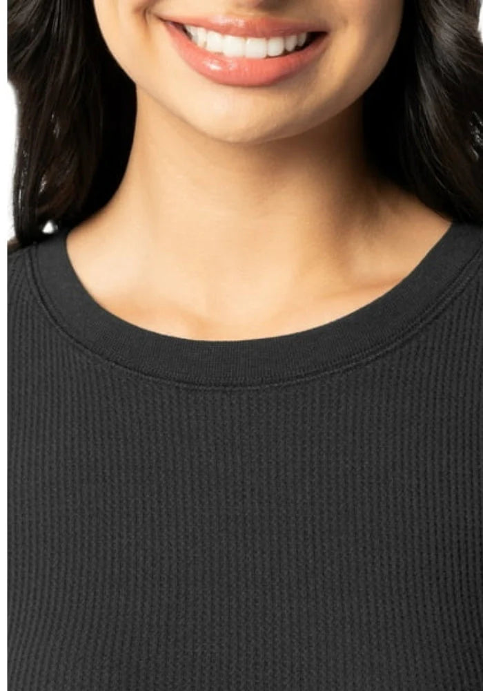 Women's Thermal Warmer Wool (SHIRT) - BLACK