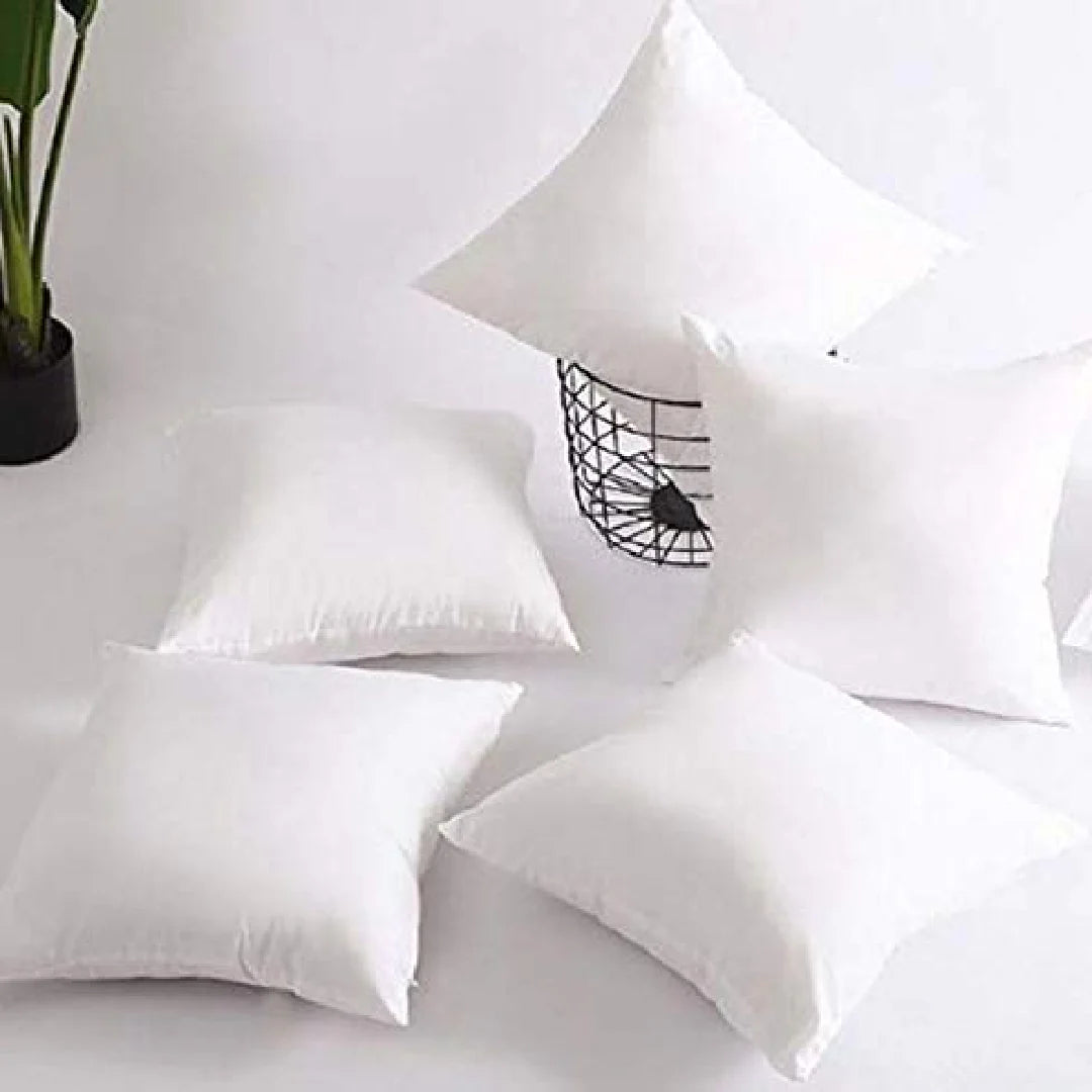 Cushion Fillings Sets, Size: 40x40 CM (15x15 In Inches), Pack of 5 and Pack of 10.
