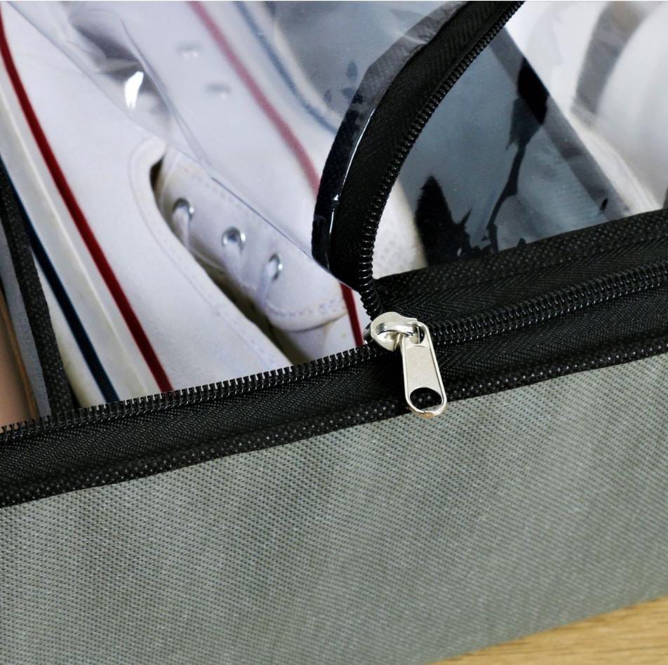 12 Grids Dust-Proof Non-Woven Shoes Storage Bag / Non-Woven Shoes Storage Rack