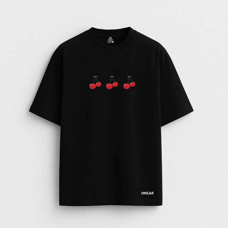 Cherry - Oversized Tee