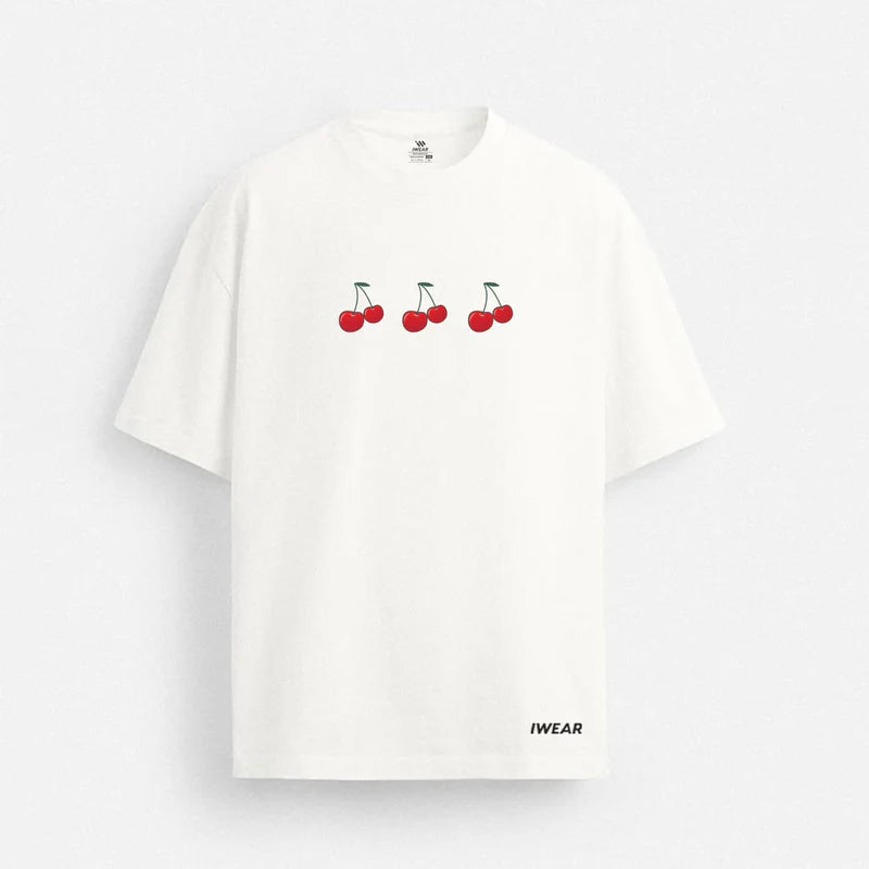 Cherry - Oversized Tee