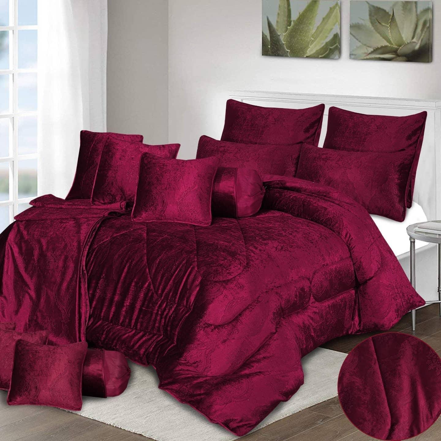 PALACHI BRIDAL SET – 14 PCS (Maroon)