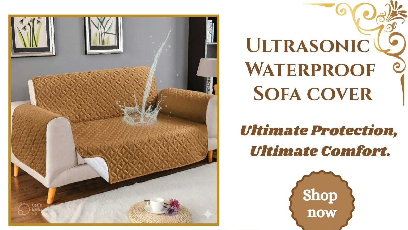 ULTRASONIC WATERPROOF SOFA COVER